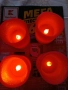 4 броя LED свещи с включени батерии, снимка 1