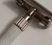 Винтидж класическа самобръсначка "Gillette Slim Twist" 1976г.Рядка,Колекционерска. , снимка 7