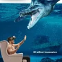 3D VR регулируеми очила за виртуална реалност 5-7 инча, за IOS Android, снимка 8