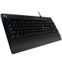 Клавиатура USB Геймърска Logitech G213 Prodigy 920-008093 LED 16.8мил. цвята Мултимедийнa Черна