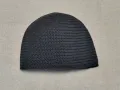 Плетена тънка мъжка шапка от пачук в черно, снимка 2