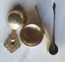 Античен комплект старинни метални предмети, снимка 12