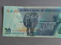 Банкнота - Зимбабве - 20 долара UNC | 2020г., снимка 3