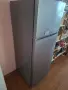 Хладилник с горна камера, сив, снимка 4