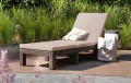 Луксозен Градински Ратанов шезлонг Keter Daytona 195/65/25,5 см/до 110кг/регулируема облегалка,кафяв, снимка 3