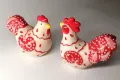 Кокошка и Петел Солнички 🐔🐓, снимка 1