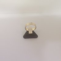 Златна халка 1 брой , снимка 5 - Пръстени - 41902538