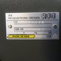 виброметър RFT Vibrationsprüfer VP 102 typ 11116, снимка 5 - Други машини и части - 34648897