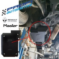 ЗАЩИТНА МЕТАЛНА КОРА ЗА РЕЗЕРВОАР AdBlue - RENAULT MASTER , снимка 1 - Части - 35873819