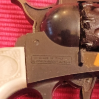 Стара играчка пистолет с капси, Италия. , снимка 7 - Колекции - 44509844