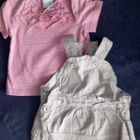 Комплект блузка и сукманче с черешки Кокодрило/Coccodrillo 68см, снимка 1 - Комплекти за бебе - 40959224
