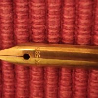 Стара писалка, винтидж,PEX със златно перо. , снимка 7 - Колекции - 41369314