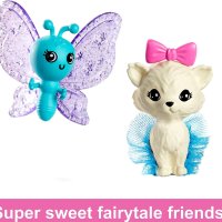 Barbie Doll HLC31 with Two Fairytale Pets and Fantasy Dress, Barbie “Malibu”, снимка 3 - Кукли - 41862588