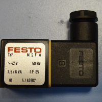 Бобина Festo MSFW-42-50 solenoid valve coil, снимка 2 - Резервни части за машини - 44601967