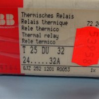 термореле ABB T25 DU Thermal relay 32A, снимка 8 - Резервни части за машини - 34452193