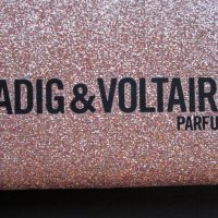 Zadig & Voltaire клъч розово златист брокат, снимка 2 - Чанти - 42261950