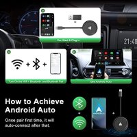 Нов Безжичен адаптер за Carplay на Донгъл за кола / автомобил, снимка 5 - Друга електроника - 41248529
