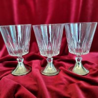 Антикварнини френски кристални чаши и печат Франция, снимка 4 - Други ценни предмети - 41642483