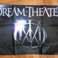 Dream Theater Band Logo Flag, снимка 1 - Китари - 44687723