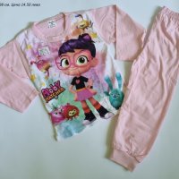 Памучни пижами за момиче - различни модели, снимка 16 - Детски пижами - 35564039