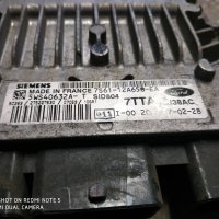 ECU Ford Fiesta 1.4 TDCi 2008 50KW 5WS40632A-T , SID804 , 7S61-12A650-EA, 7S6112A650EA, компютър фор, снимка 1 - Части - 41393098