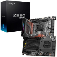 Дънна платка EVGA Z590 DARK, E-ATX, Socket 1200, Dual Channel DDR4 5333MHz+, снимка 1 - Дънни платки - 36517593