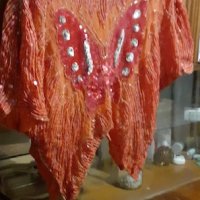 блуза- пеперуда с мъниста за танци, снимка 1 - Други - 40918463