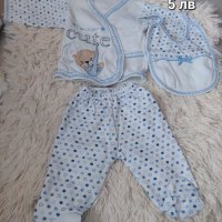 Бебешки дрешки 0-6, снимка 17 - Комплекти за бебе - 42495374
