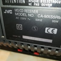 jvc minidisc/cd receiver-внос germany 1108211002, снимка 6 - Ресийвъри, усилватели, смесителни пултове - 33783776