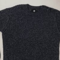G-STAR RAW оригинален пуловер XL топъл памучен пуловер, снимка 2 - Пуловери - 39007230