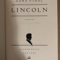  Lincoln: A Novel -Vidal, Gore, снимка 2 - Други - 34531625