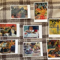 Картички-репродукции на Гоген, снимка 1 - Антикварни и старинни предмети - 44350575