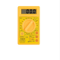 Цифров уред Multimeter DT830, DC 200mV-1000V, AC 200V-750V, жълт, снимка 1 - Друга електроника - 44509114