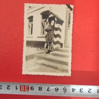 Уникална стара снимка немски войник Хитлерюнг 3 Райх, снимка 2 - Колекции - 36057780