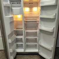 иноксов Двоен хладилник тип американец , снимка 2 - Хладилници - 44180763