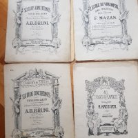 Лот стари нотни издания, снимка 2 - Антикварни и старинни предмети - 39561159