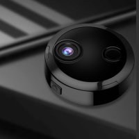 HDQ15 WiFi Мини интелигентна камера за видеонаблюдение / Цвят: черен, снимка 1 - Други - 42254934