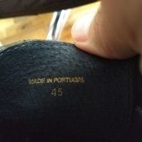 Paul Hunter маркови обувки естествена кожа UK10.5-11 EU №45 295cm стелка чисто нови, снимка 6 - Официални обувки - 41577159