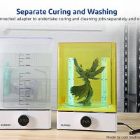 Elegoo Mercury Wash and Cure XS Bundle за 3D Фотополимерни модели, снимка 10 - Принтери, копири, скенери - 42118458