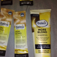 Balea More Blonde 10бр. маски за коса и шампоан, снимка 2 - Продукти за коса - 44590732