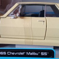 Chevrolet Malibu SS 1965 1:24 Maisto Special Edition DIECAST Metal Метален , снимка 9 - Колекции - 41467944