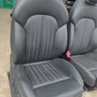 S-line Кожен салон седалки Audi A6 4g подгрев ел, снимка 4 - Части - 38684828