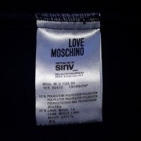 Тъмно синя рокля-сукман Love Moschino, снимка 9 - Рокли - 35886545