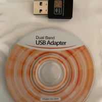 Мини USB Wifi адаптер 600Mbps с AC стандарт 2.4GHz-5GHz 802.11a/b/g/n/ac, снимка 5 - Мрежови адаптери - 35286110
