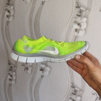 маратонки  Nike Free Flyknit+ Volt Electric  номер 44,5-45,5 , снимка 8 - Маратонки - 37012576