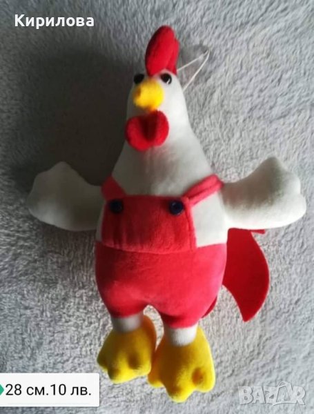 детски плюшени играчки - Петел 28 см. 10 лв, снимка 1