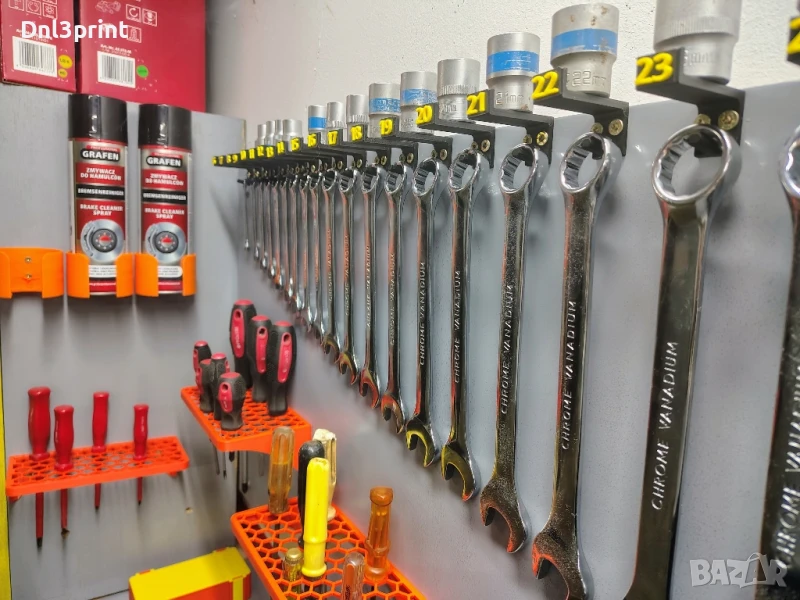 Комбиниран комплект държачи за гаечни ключове и камъни 1/2, снимка 1