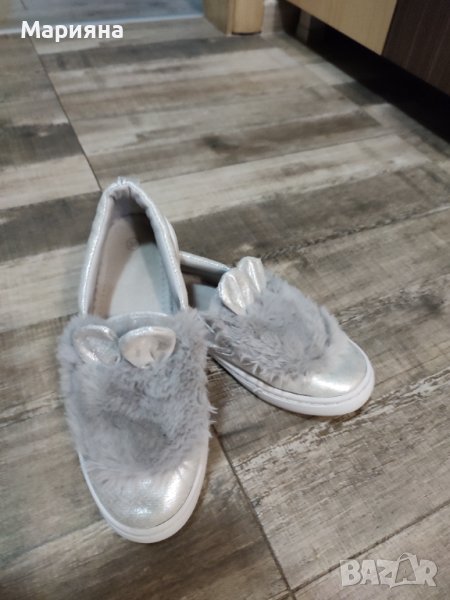 Сребристи обувки, снимка 1