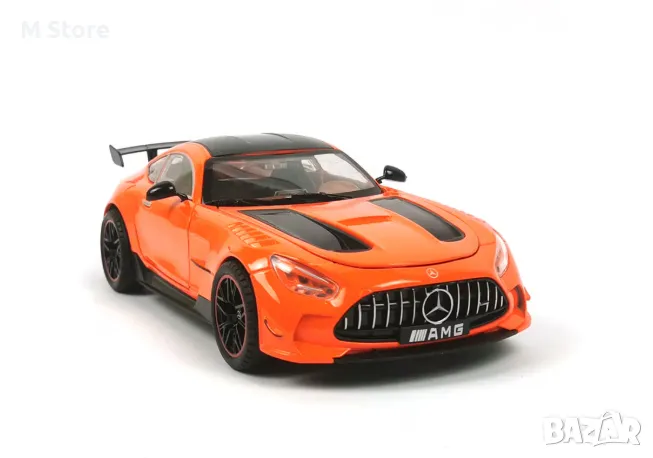 Метална кола Mercedes-Benz AMG GT, BLACK SERIES. 1:18, снимка 1