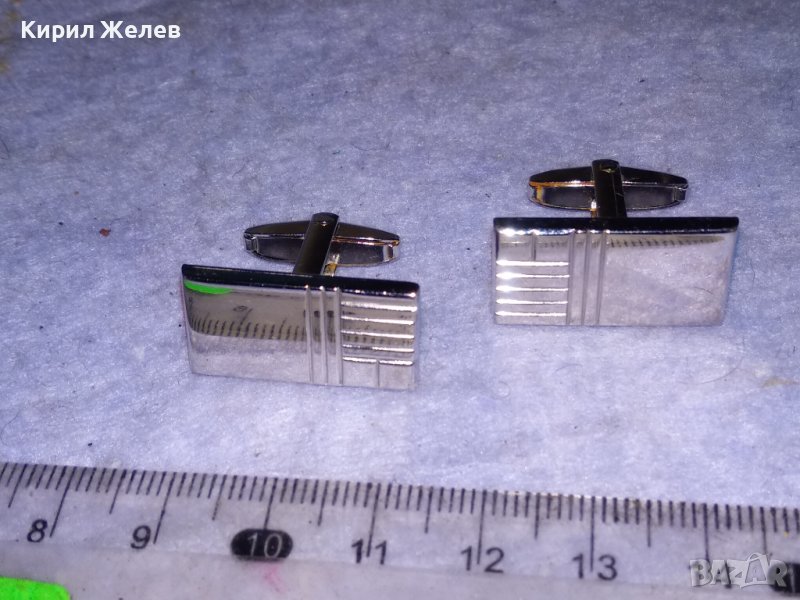 СРЕБРИСТИ ОРНАМЕНТИРАНИ ВИНТИДЖ АРТ БУТОНЕЛИ КОПЧЕТА за РЪКАВЕЛИ от БЛАГОРОДНА СТОМАНА 31193, снимка 1